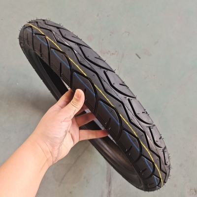 35%-55% 고무 함유 Tubeless 오토바이 타이어 80/90--17와 OEM 허용