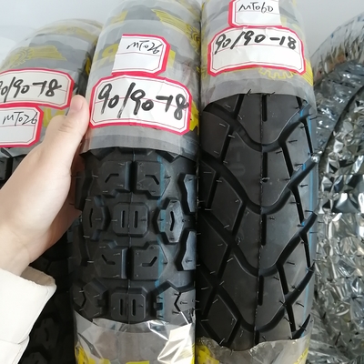 배달 시간 25-30 일 오토바이 바퀴 타이어 90/90-18 및 튜브