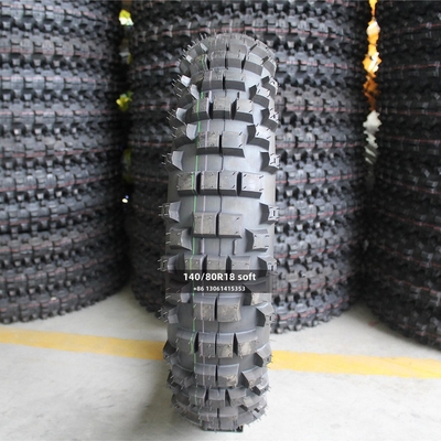 자신의 부드러운 오프로드 오토바이 타이어 140/80-18 140/80R18 140/80 18 6PR/8PR 플라이 레이트