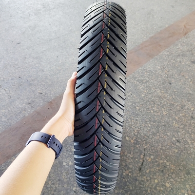 4.2kg 무게 부드러운 고무 모터사이클 타이어 100/90/18 120/80/17 100/90-17 120/70/17 909017