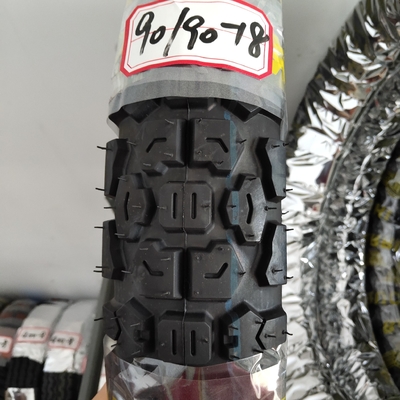 슈퍼 110/90-18 고무 오토바이 타이어 및 OEM 수용 3.5 KG 무게
