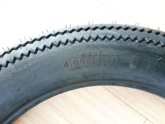 150km/h 속도 가속도 사우스 패턴 모터사이클 튜브리스 타이어 4.00-19 아프리카 시장