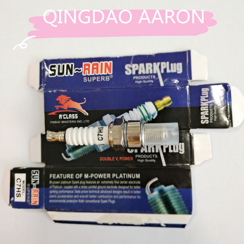 최고의 C7HS 모터사이클 스파크 플러그 바자흐 모터사이클 피트 Fit Shipping Sea