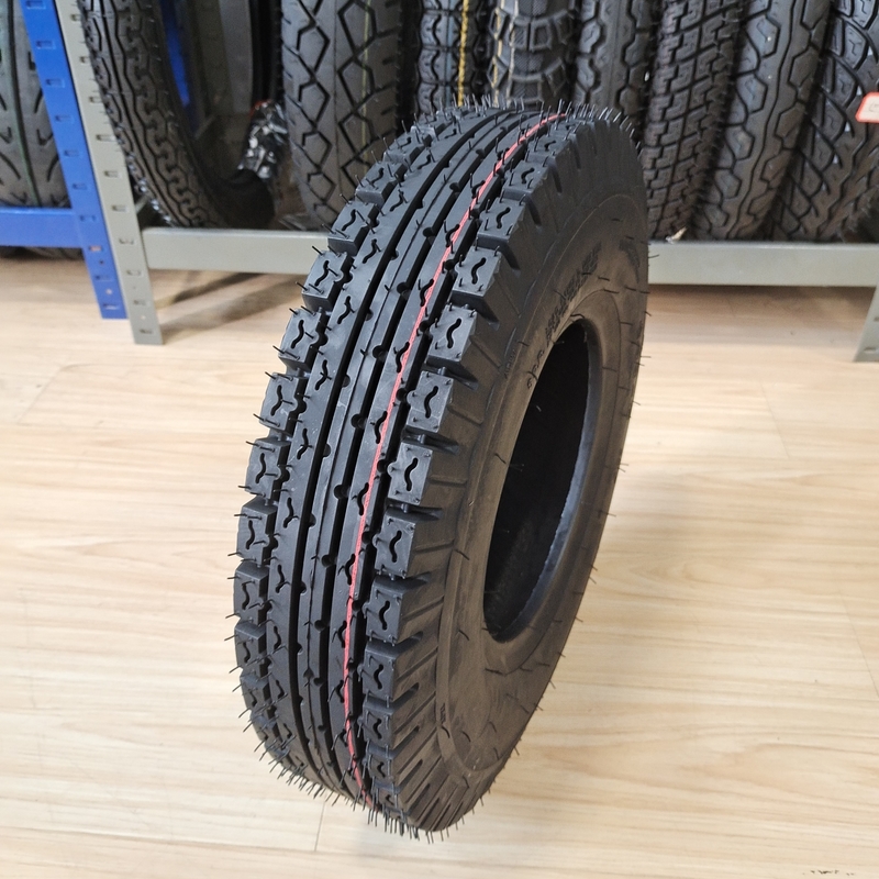 OEM 허용 4.00-8 이집트용 오토바이 타이어 스쿠터 타이어 검은색