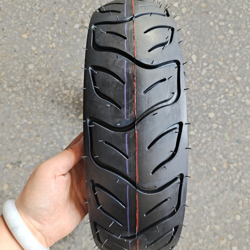 자연 고무 전기 자전거 지방 타이어 100/60-12 사이즈에서 허용 OEM