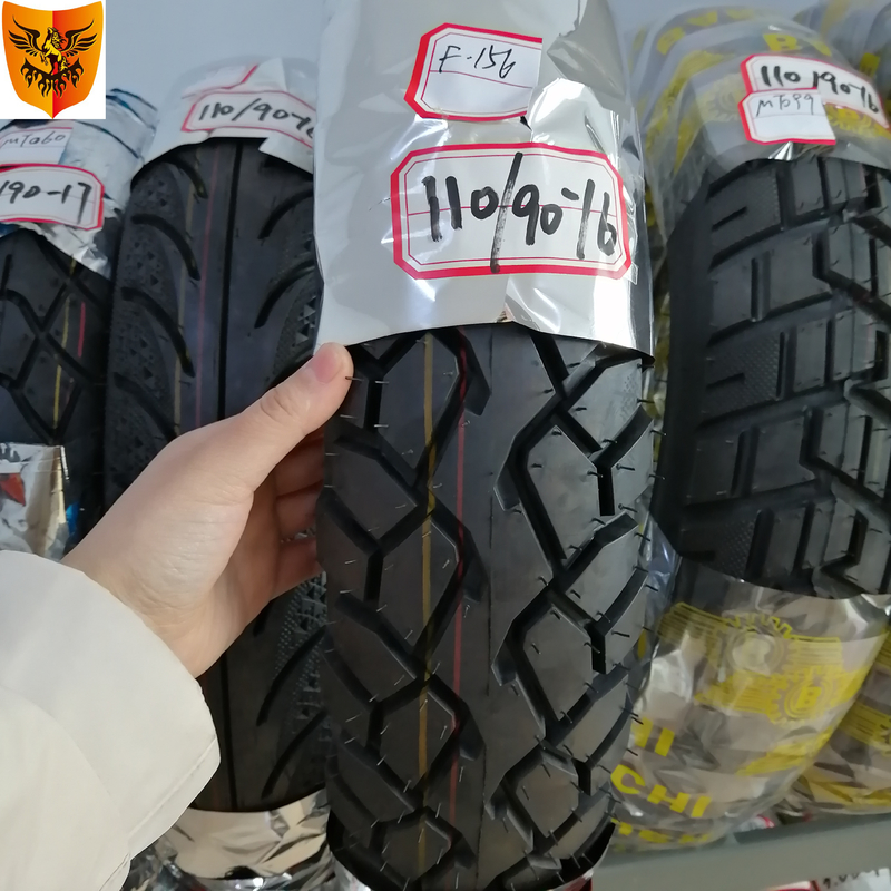110/90-16 모터사이클 타이어 mrf 110 90 16 280kpa 공기 압력 및 6PR/8PR 플리 레이트